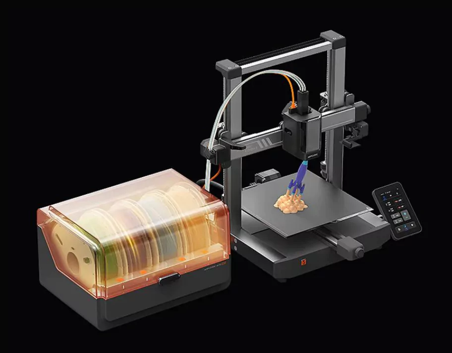 Anycubic Kobra 3 Combo 3D Printer comes with Real-Time Drying Technology