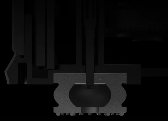 Bamblabs H2D 3D Printer features Stability Boost: Floating Feet