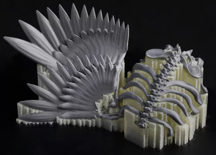 Bamblabs H2D 3D Printer features a Smart Support System