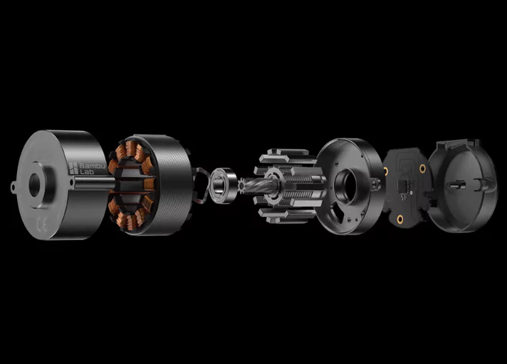 Bamblabs H2D 3D Printer features DynaSense Extruder Control