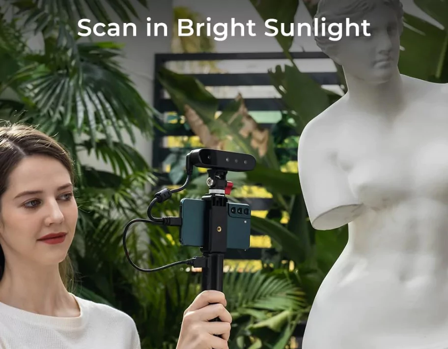 Creality CR-Scan Ferret 3D Scanner also Scan in Bright Sunlight