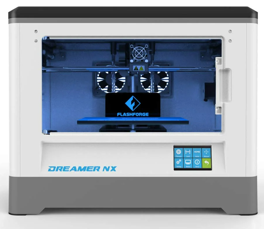 Flashforge dreamer nx 3d printer box contain