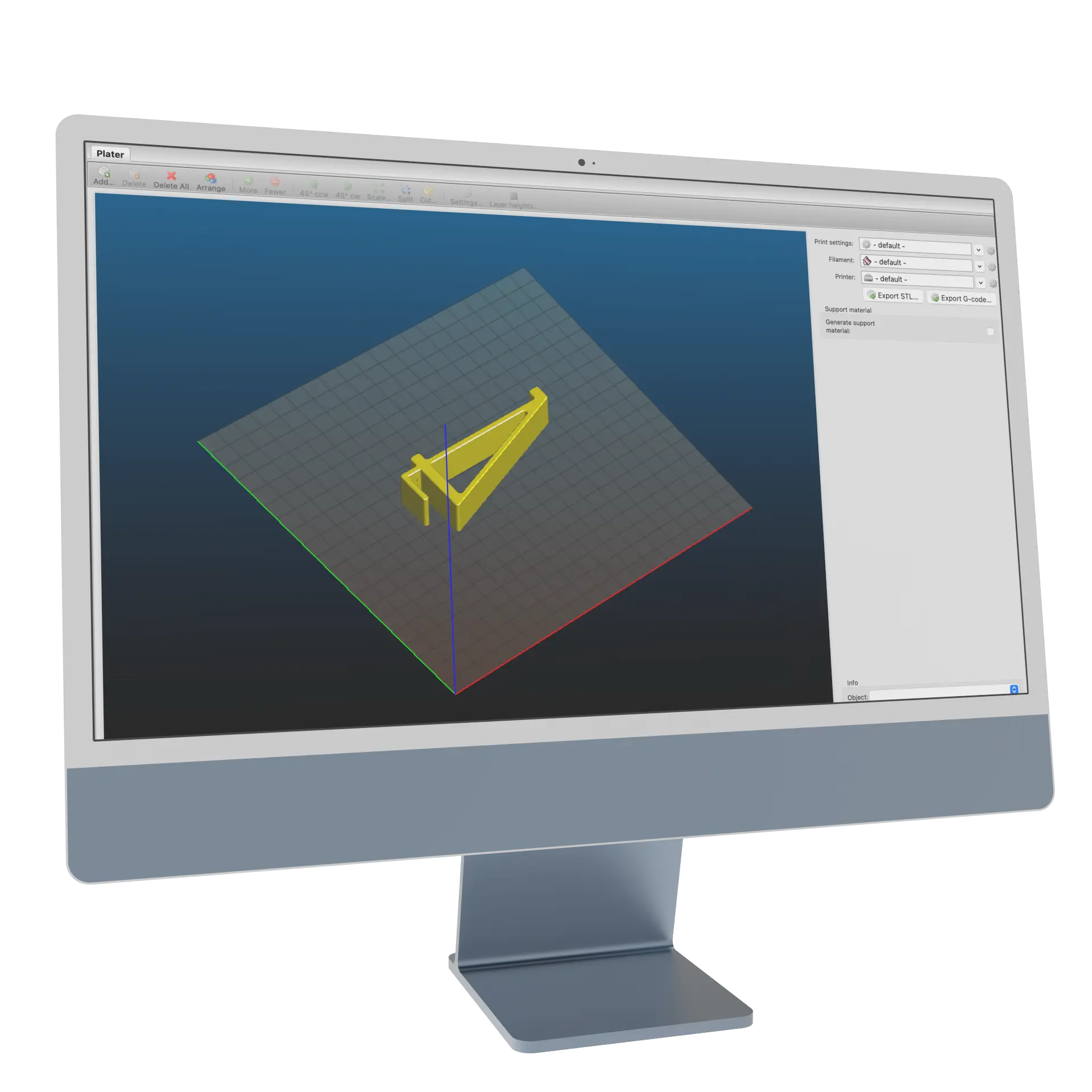 Slic3r FabX Spool Holder